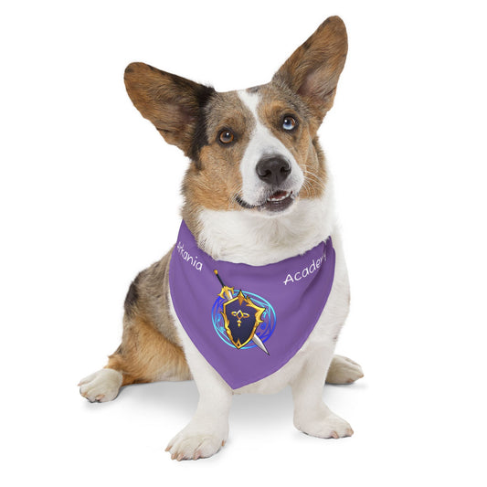 Arkania Academy Pet Bandana Collar (Light Purple)