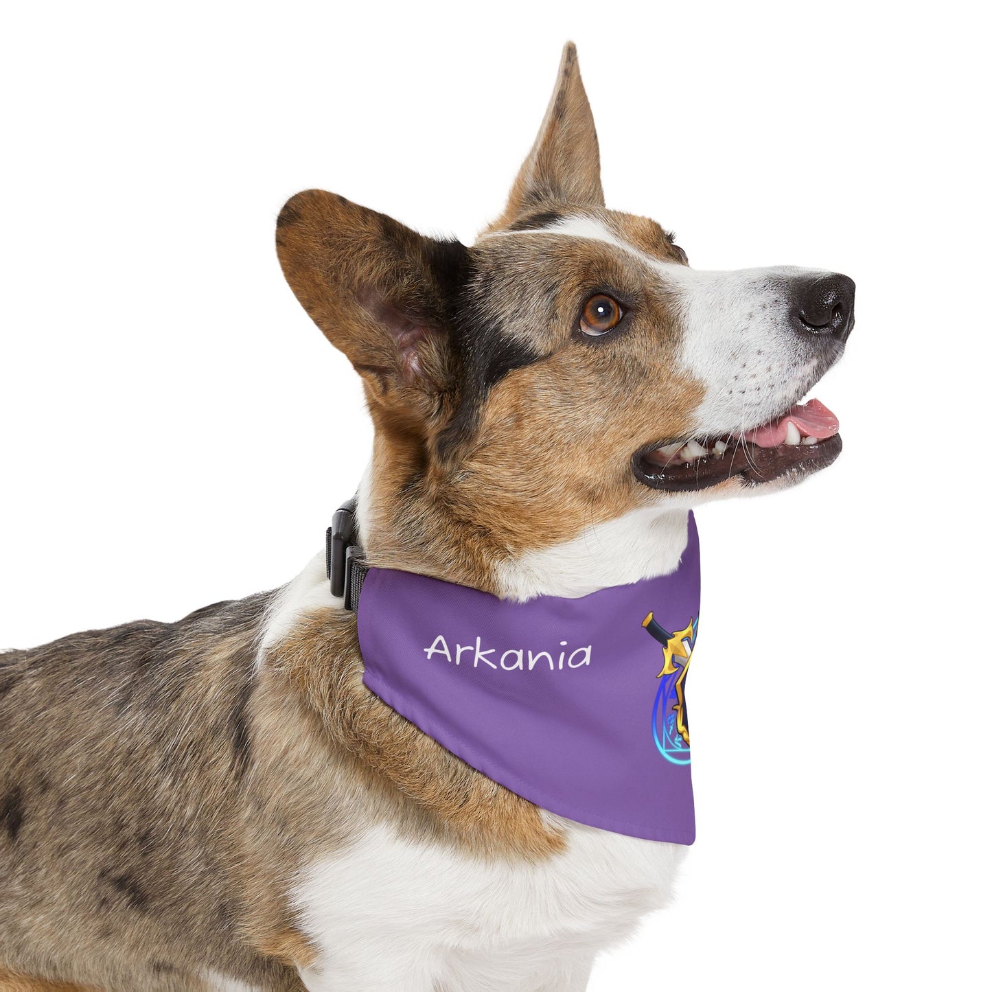 Arkania Academy Pet Bandana Collar (Light Purple)