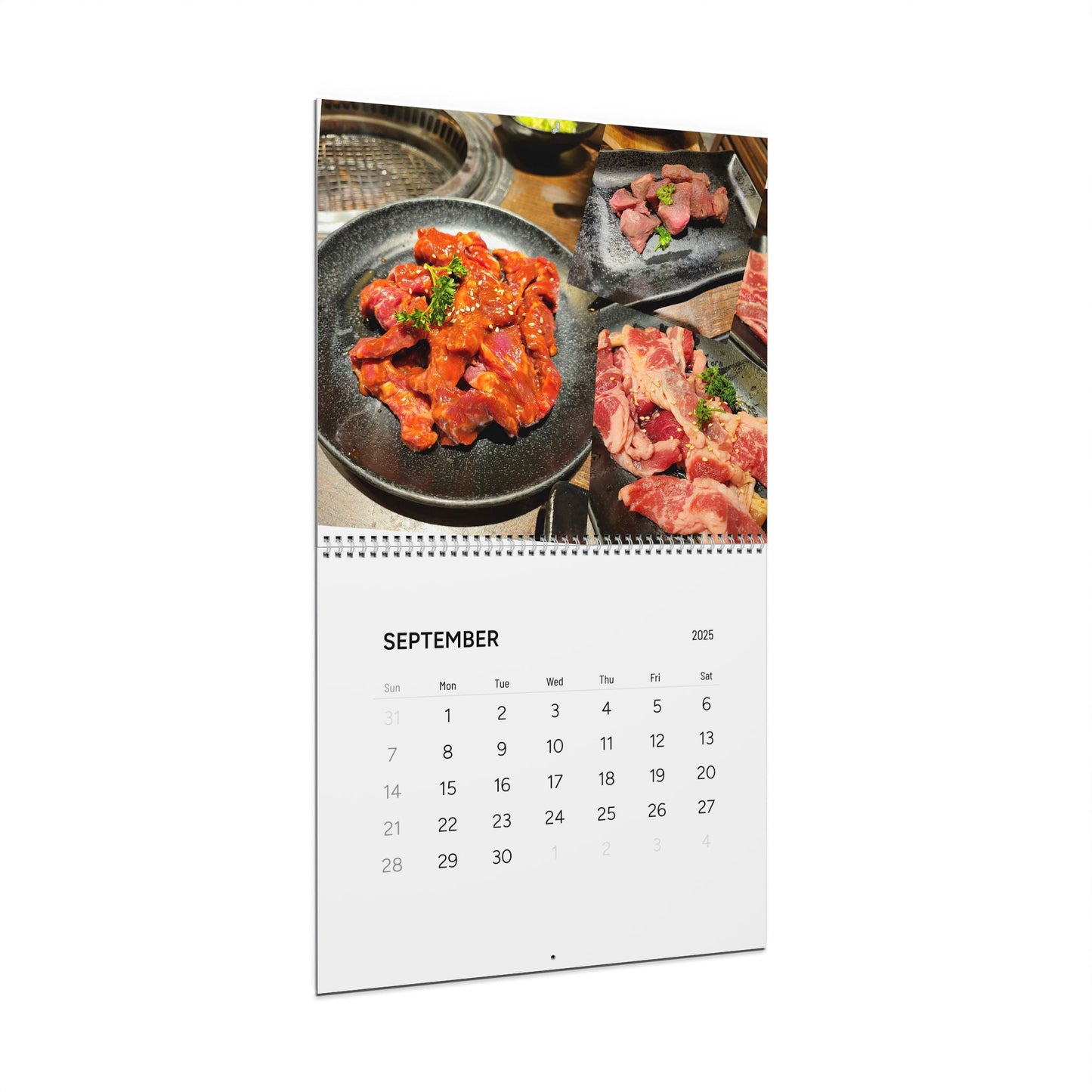 Food Adventures Calendar (2025)