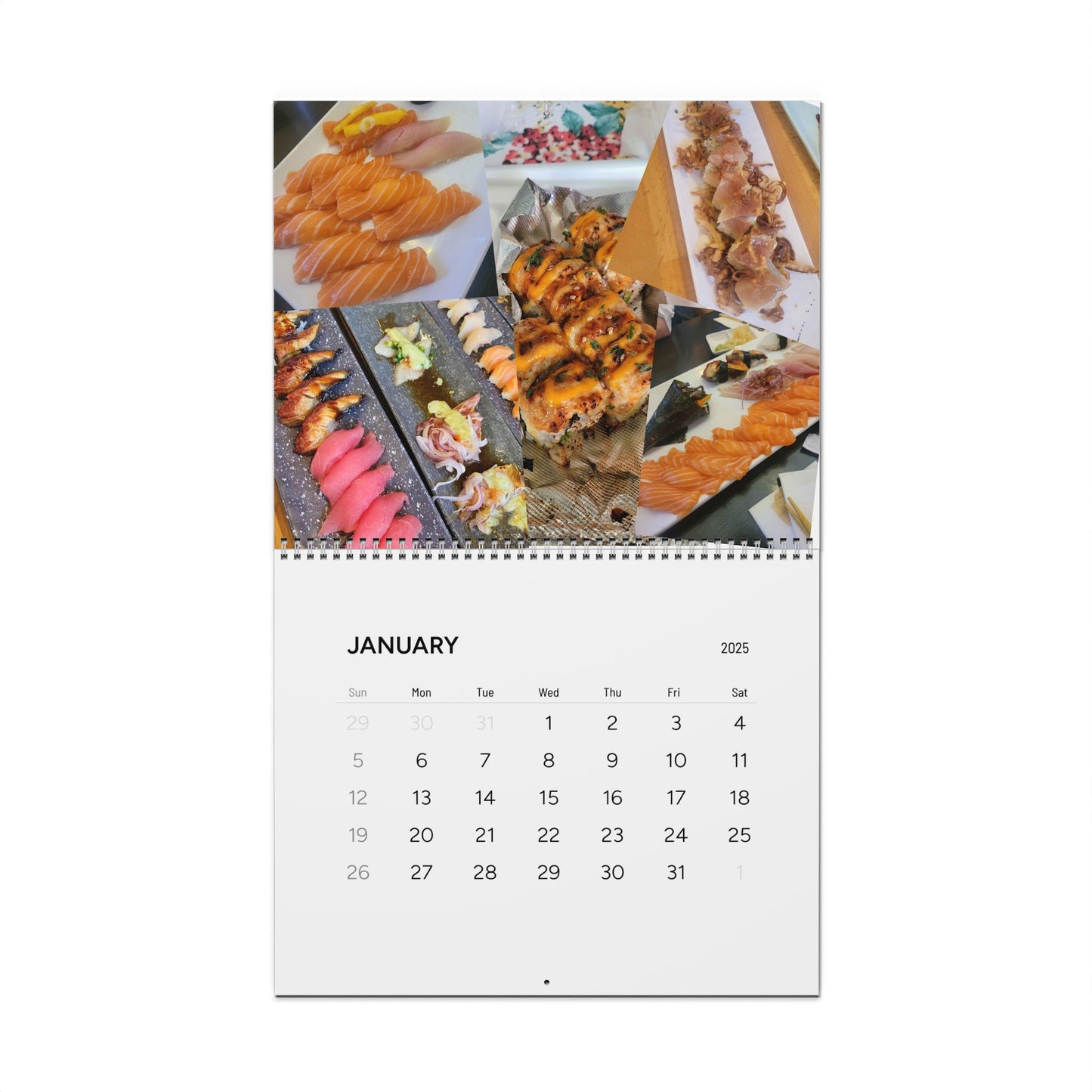 Food Adventures Calendar (2025)