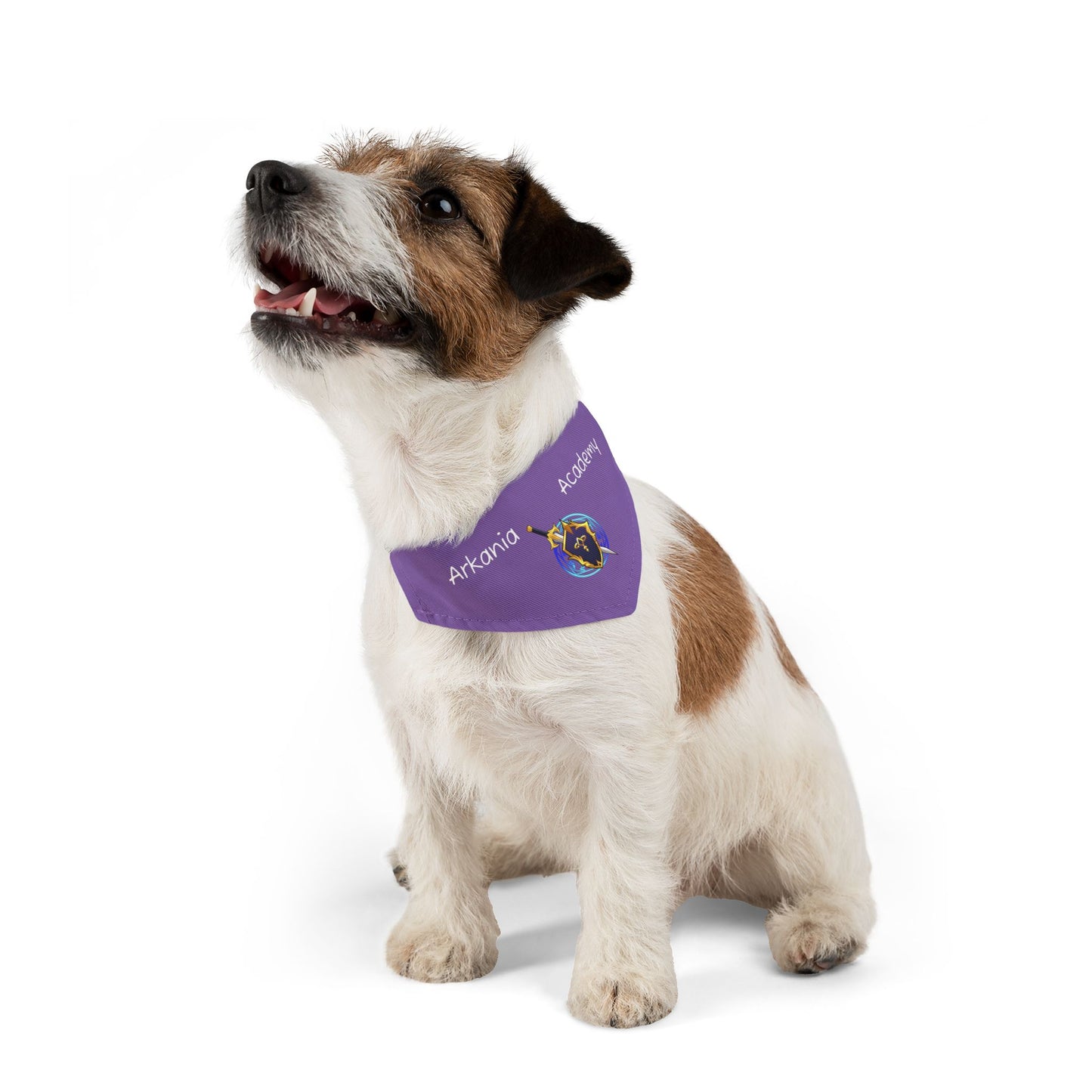 Arkania Academy Pet Bandana Collar (Light Purple)