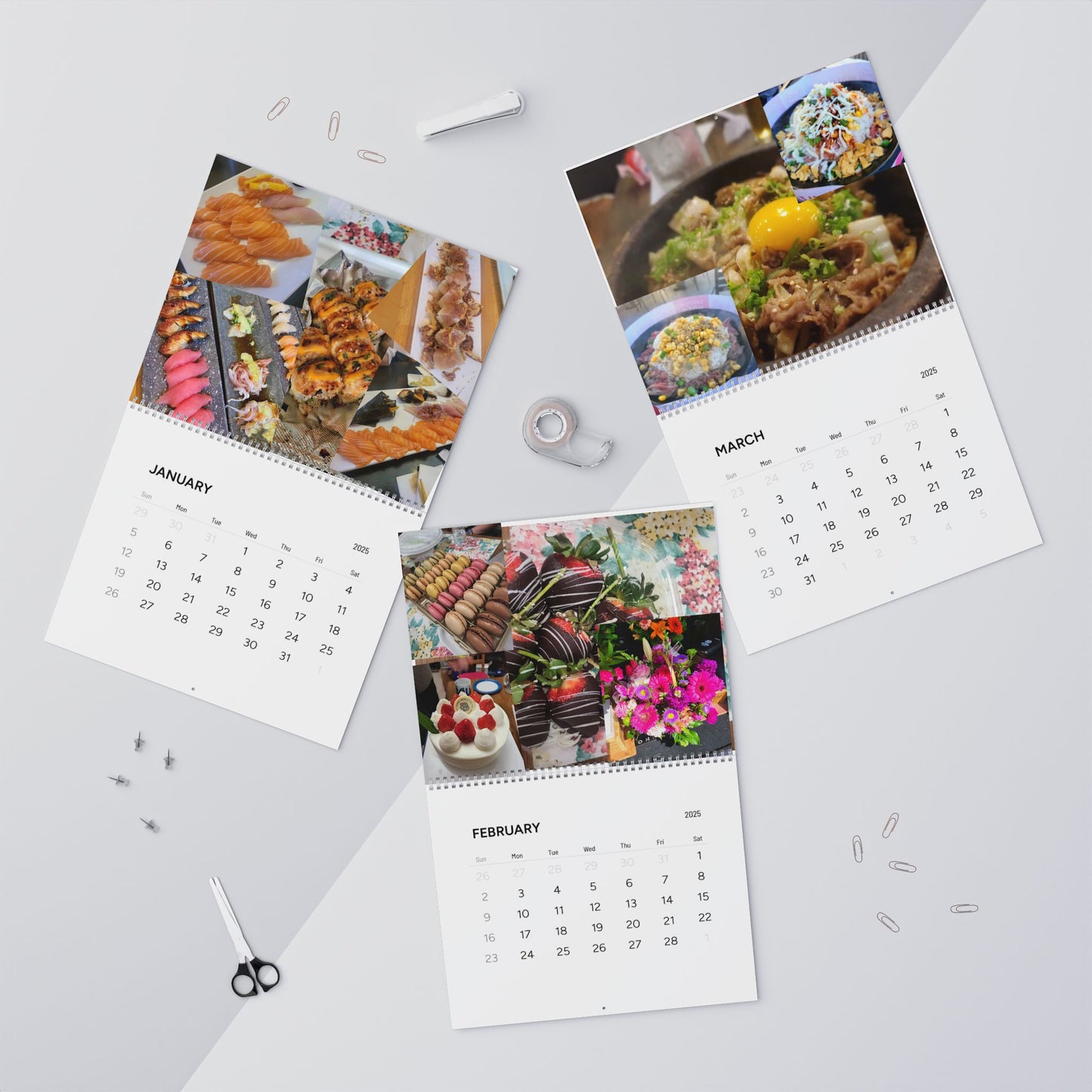 Food Adventures Calendar (2025)